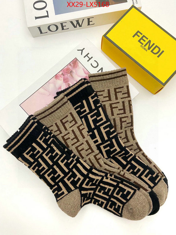 Sock-Fendi fashion ID: LX5168 $: 29USD