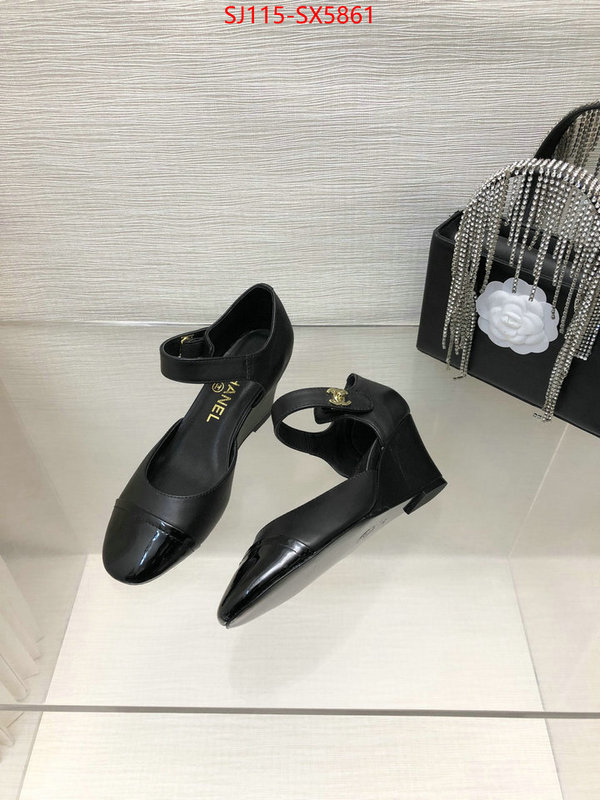 Women Shoes-Chanel for sale online ID: SX5861 $: 115USD