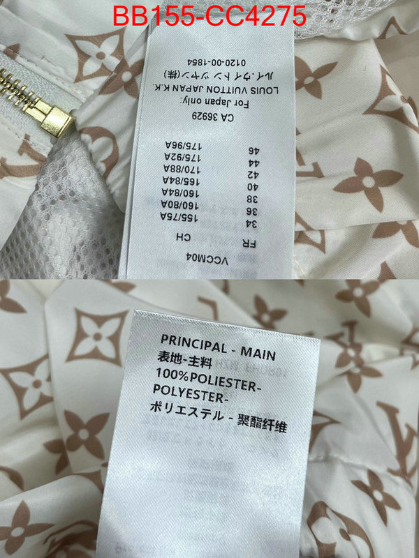 Clothing-LV replica sale online ID: CC4275 $: 155USD