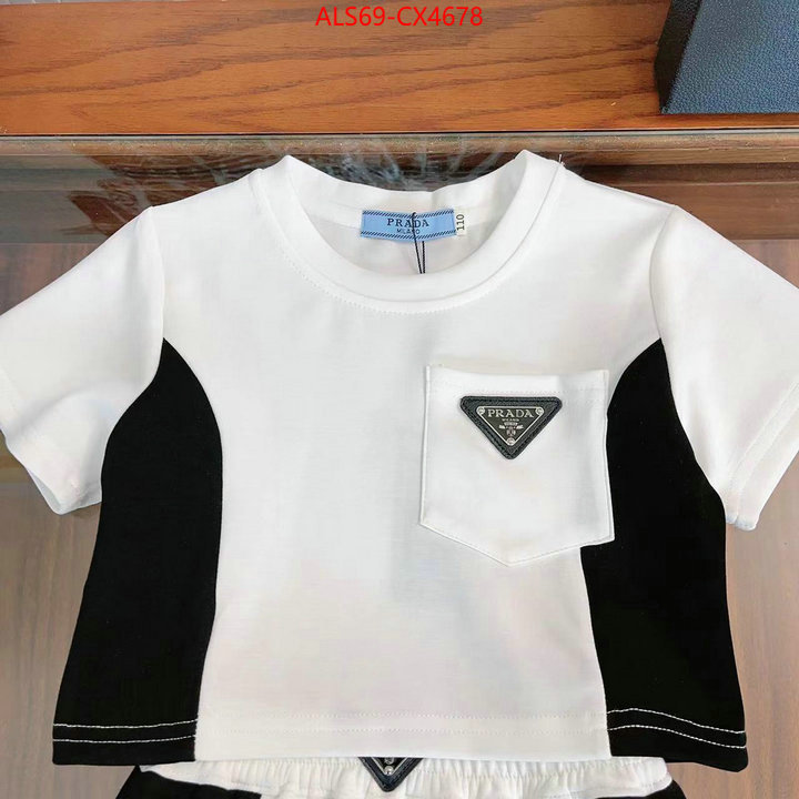 Kids clothing-Prada top quality fake ID: CX4678 $: 69USD