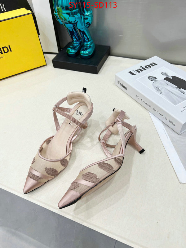 Women Shoes-Fendi cheap wholesale ID: SD113 $: 115USD