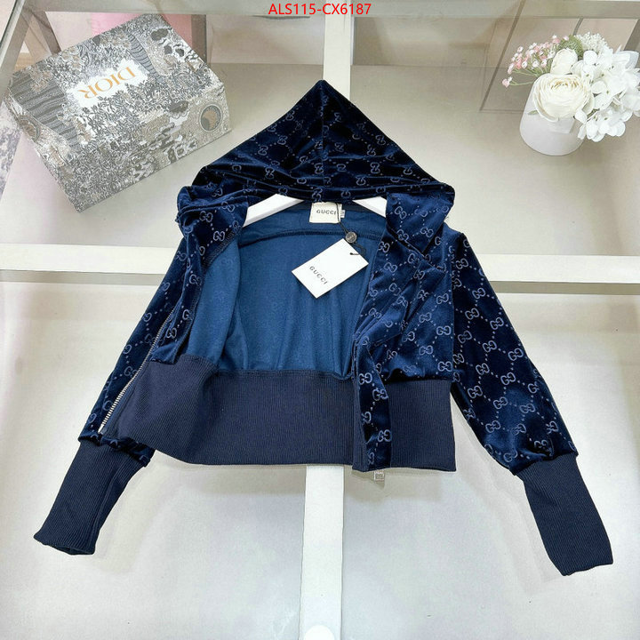 Kids clothing-Gucci replica 1:1 high quality ID: CX6187 $: 115USD