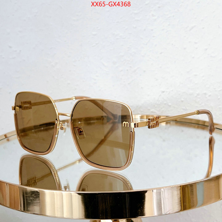 Glasses-Miu Miu high quality replica designer ID: GX4368 $: 65USD