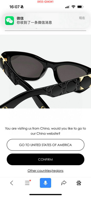 Glasses-Dior best capucines replica ID: GX4341 $: 55USD