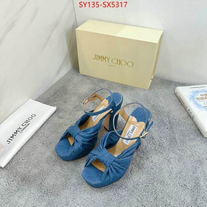 Women Shoes-Jimmy Choo knockoff ID: SX5317 $: 135USD