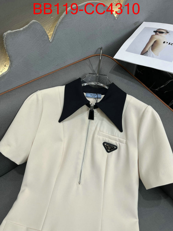 Clothing-Prada aaaaa quality replica ID: CC4310 $: 119USD