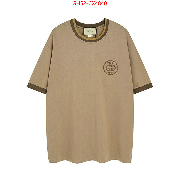 Clothing-Gucci 7 star replica ID: CX4840 $: 52USD