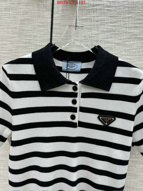 Clothing-Prada 1:1 ID: CC5197 $: 79USD