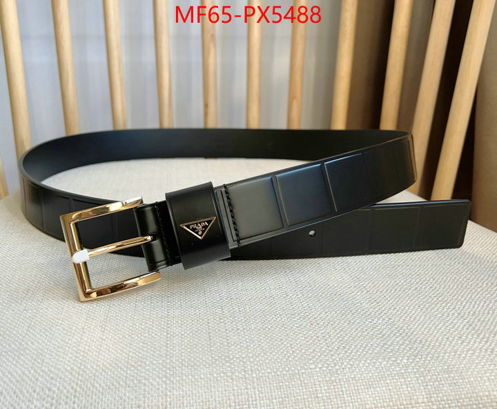 Belts-Prada top 1:1 replica ID: PX5488 $: 65USD