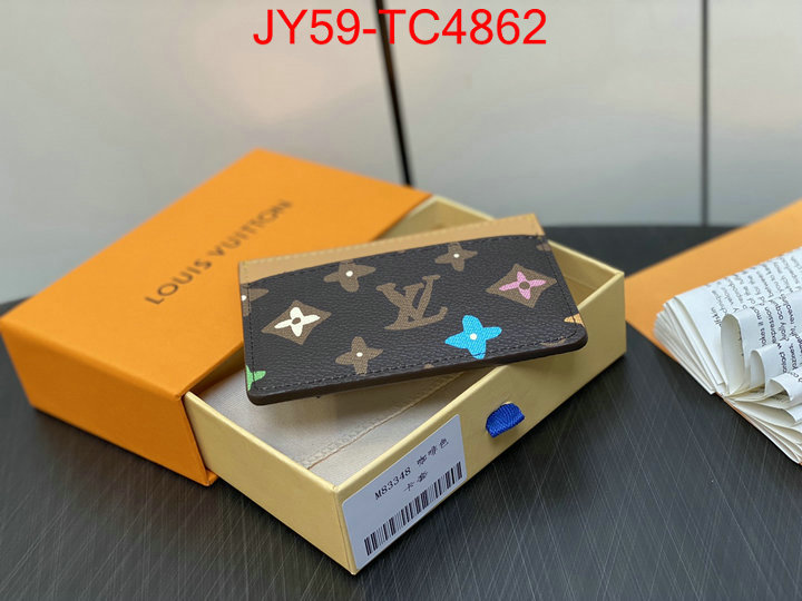 LV Bags(TOP)-Wallet replica 1:1 high quality ID: TC4862 $: 59USD,