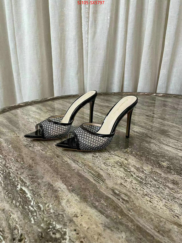Women Shoes-Gianvito Rossi wholesale replica shop ID: SX5797 $: 105USD