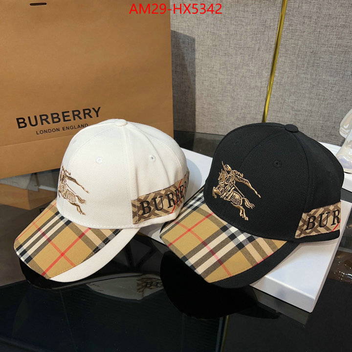 Cap(Hat)-Burberry the top ultimate knockoff ID: HX5342 $: 29USD