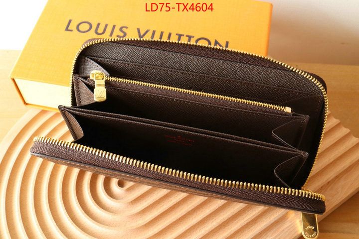 LV Bags(TOP)-Wallet replcia cheap from china ID: TX4604 $: 75USD,