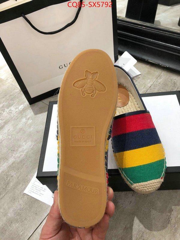 Women Shoes-Gucci only sell high-quality ID: SX5792 $: 85USD