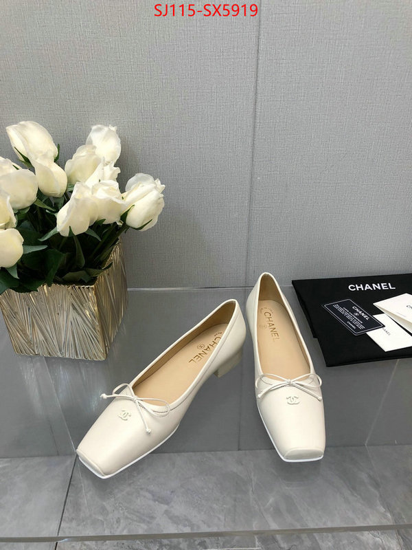 Women Shoes-Chanel cheap online best designer ID: SX5919 $: 115USD