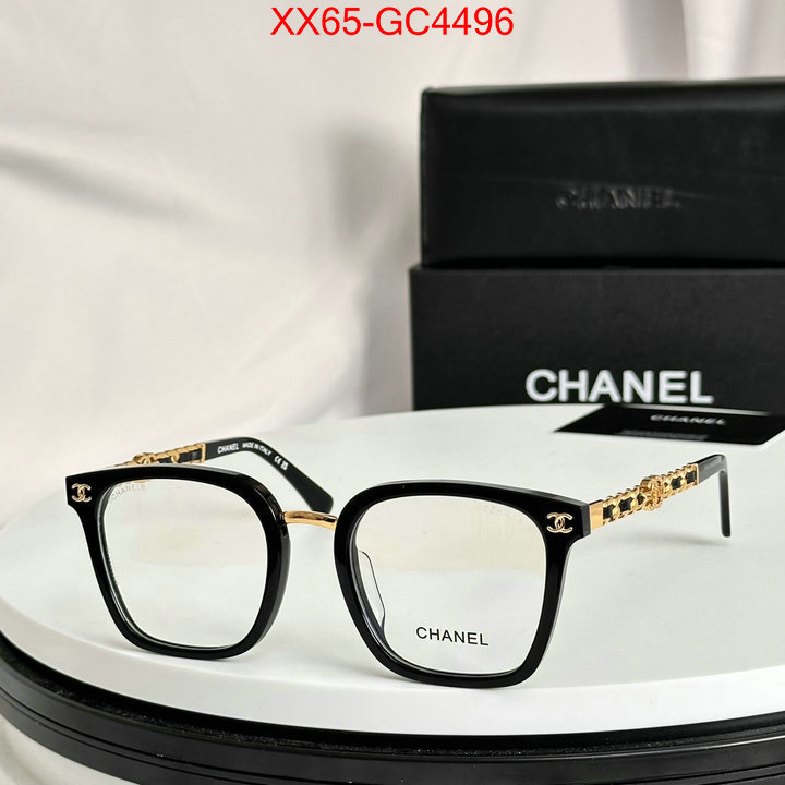 Glasses-Chanel wholesale imitation designer replicas ID: GC4496 $: 65USD