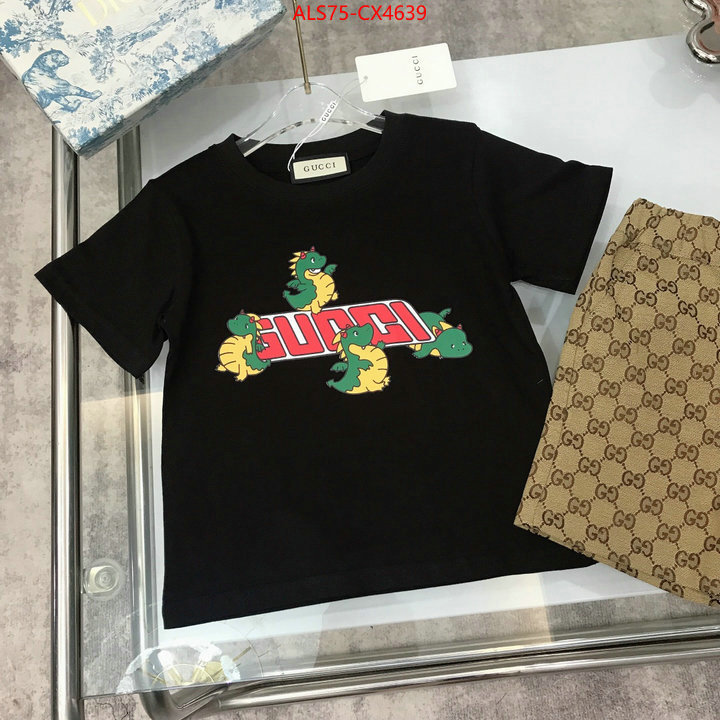 Kids clothing-Gucci luxury cheap replica ID: CX4639 $: 75USD