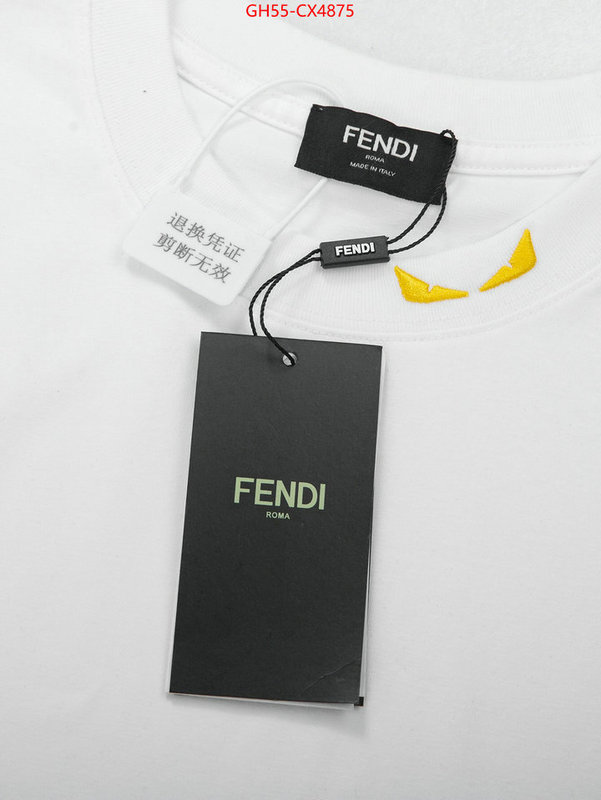Clothing-Fendi how to find replica shop ID: CX4875 $: 55USD