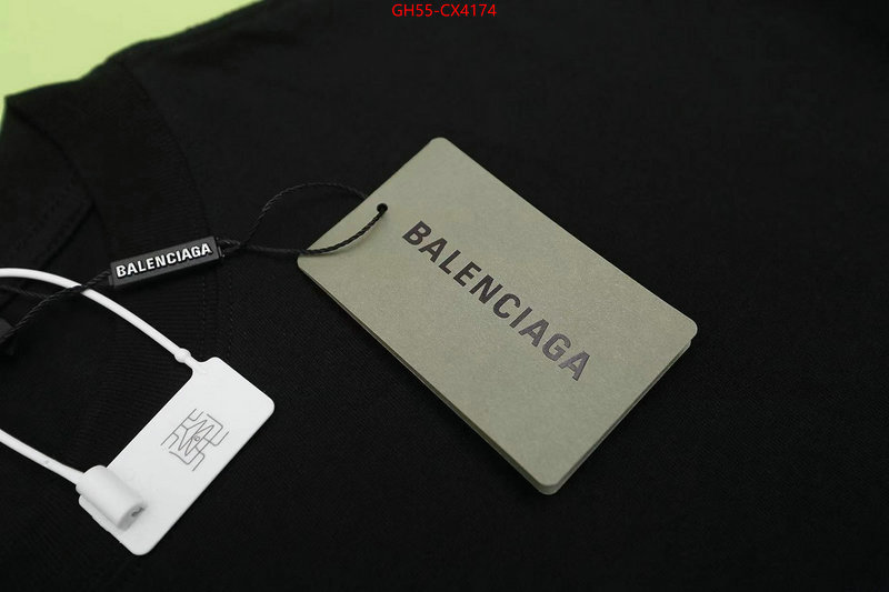 Clothing-Balenciaga where can you buy replica ID: CX4174 $: 55USD