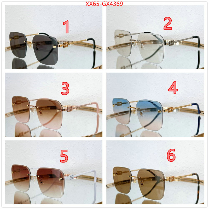 Glasses-Miu Miu where quality designer replica ID: GX4369 $: 65USD