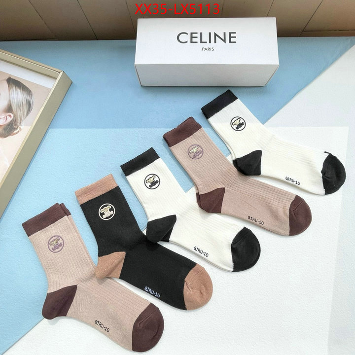 Sock-CELINE found replica ID: LX5113 $: 35USD