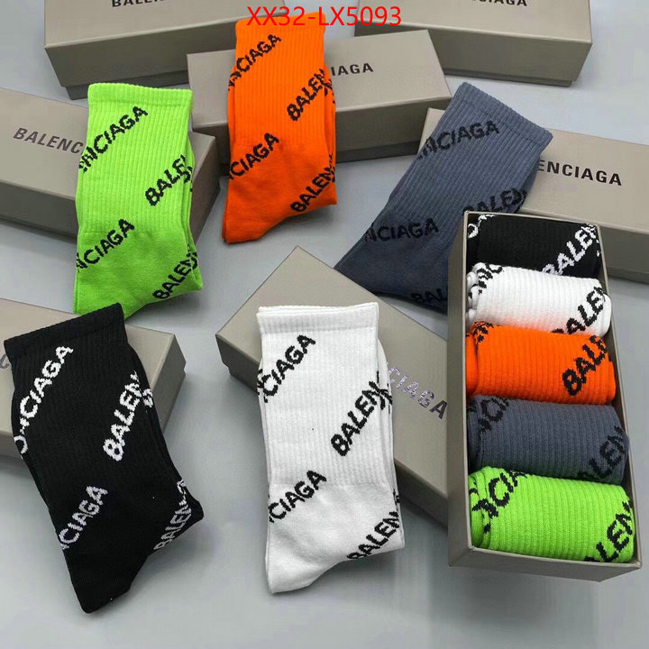 Sock-Balenciaga how can i find replica ID: LX5093 $: 32USD