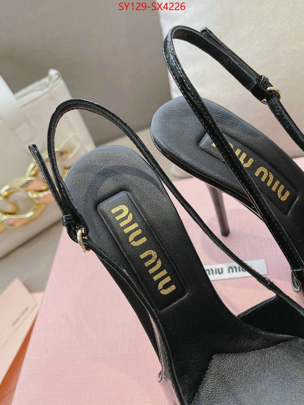 Women Shoes-Miu Miu high quality designer replica ID: SX4226 $: 129USD