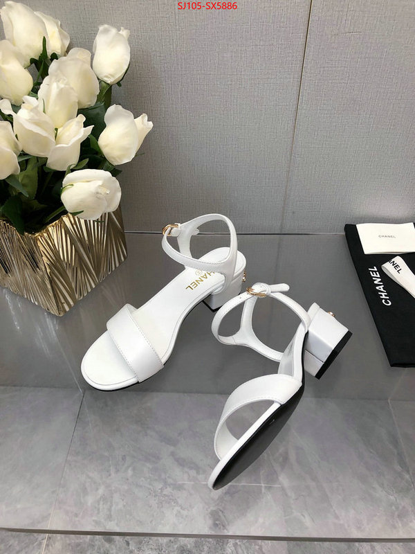 Women Shoes-Chanel good quality replica ID: SX5886 $: 105USD