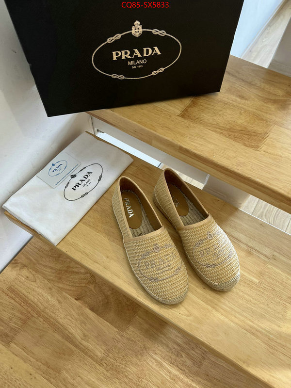 Women Shoes-Prada the top ultimate knockoff ID: SX5833 $: 85USD