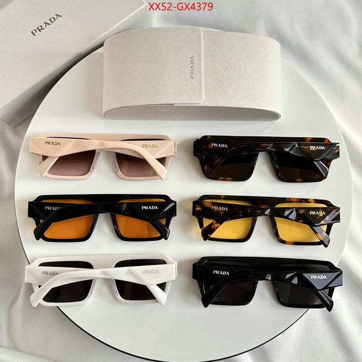 Glasses-Prada replcia cheap ID: GX4379 $: 52USD