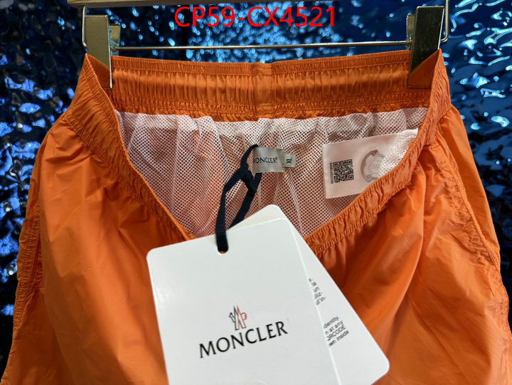 Clothing-Moncler top designer replica ID: CX4521 $: 59USD