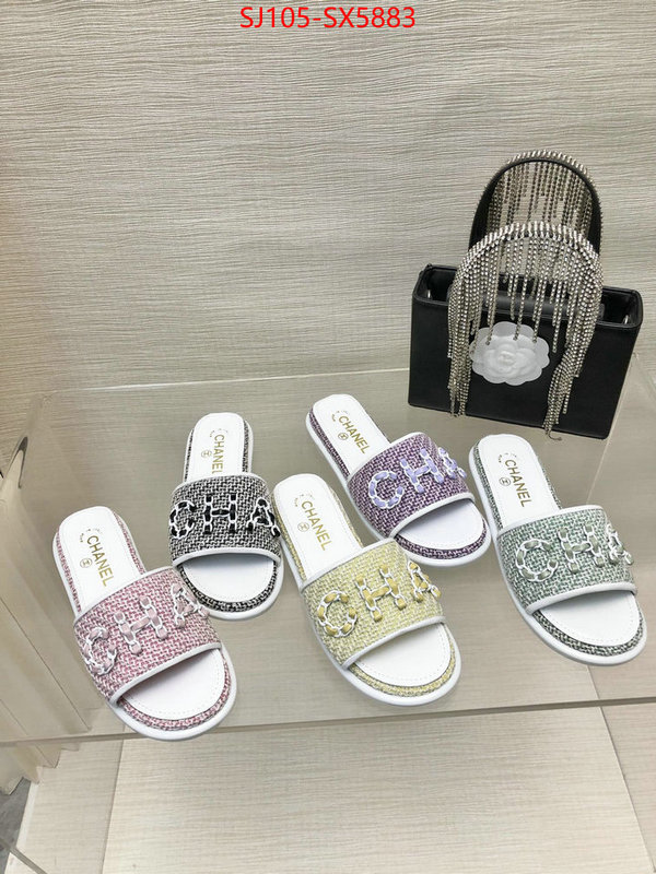 Women Shoes-Chanel buy 2024 replica ID: SX5883 $: 105USD