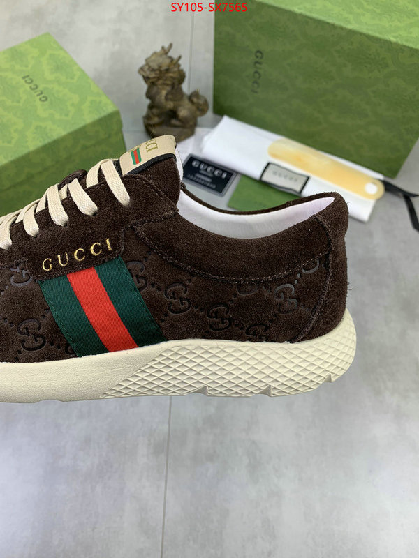 Men Shoes-Gucci 1:1 clone ID: SX7565 $: 105USD