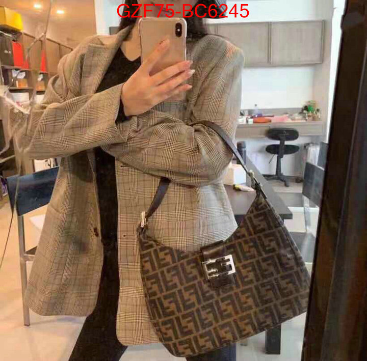 Fendi Bags(4A)-Handbag- highest product quality ID: BC6245 $: 75USD,