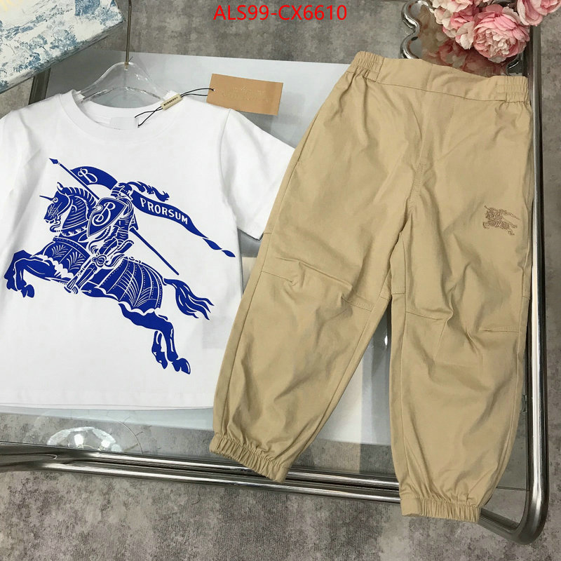 Kids clothing-Burberry high quality online ID: CX6610 $: 99USD