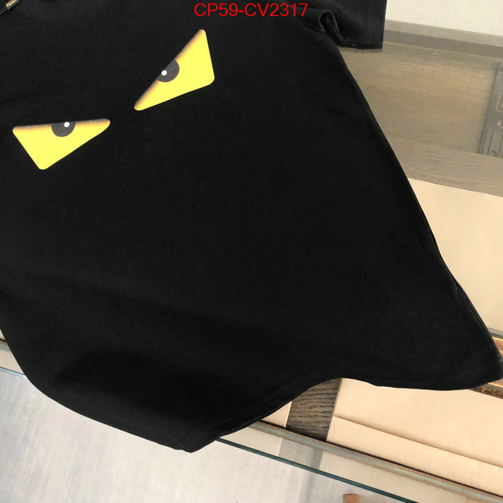 Clothing-Fendi sale outlet online ID: CV2317 $: 59USD