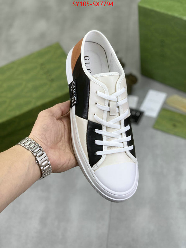 Men Shoes-Gucci best knockoff ID: SX7794 $: 105USD