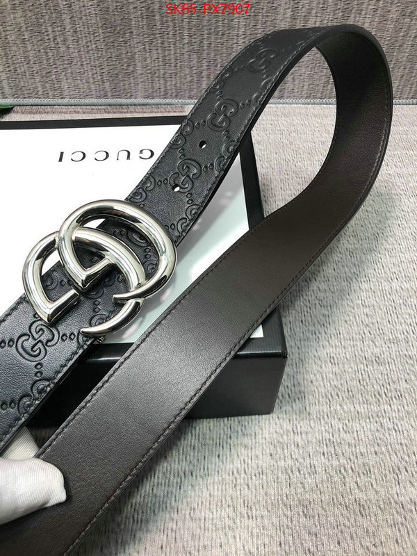 Belts-Gucci highest quality replica ID: PX7907 $: 65USD