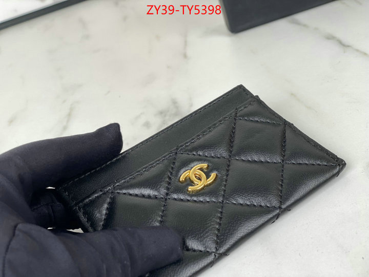 Chanel Bags(4A)-Wallet- best replica ID: TY5398 $: 39USD,