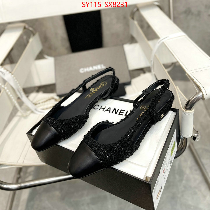 Women Shoes-Chanel buy 2024 replica ID: SX8231 $: 115USD