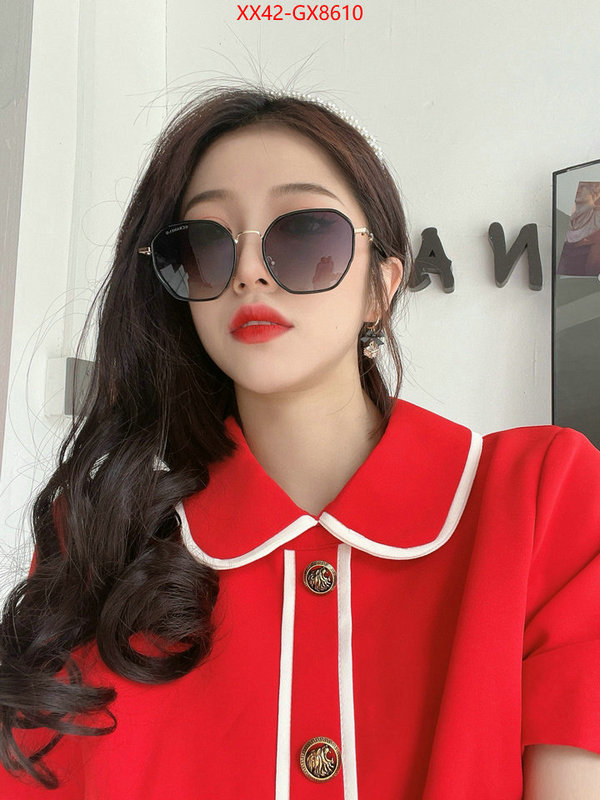 Glasses-Chanel fake aaaaa ID: GX8610 $: 42USD