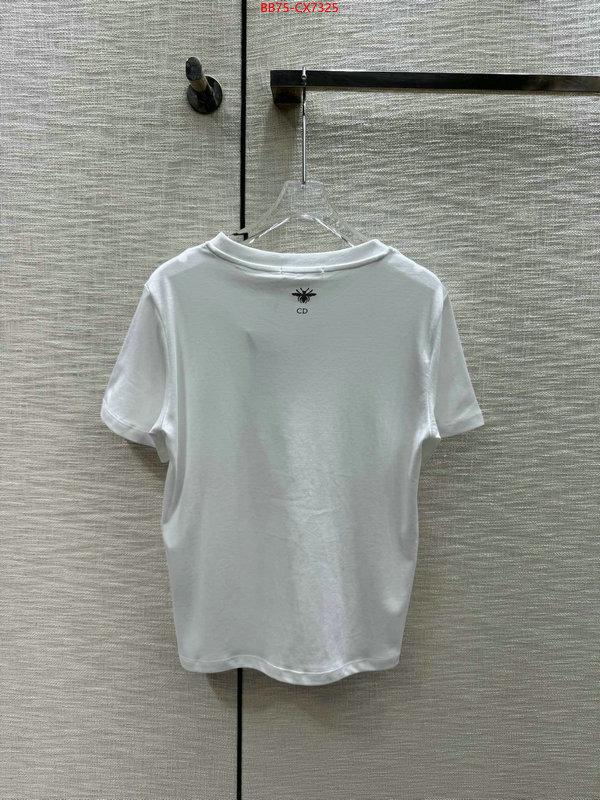 Clothing-Dior online sales ID: CX7325 $: 75USD