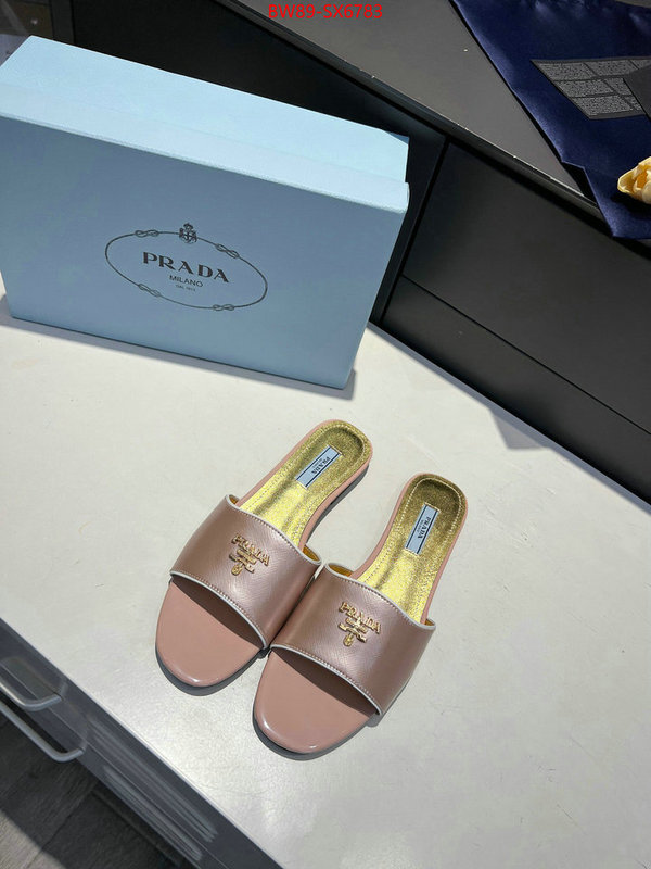 Women Shoes-Prada high quality replica designer ID: SX6783 $: 89USD