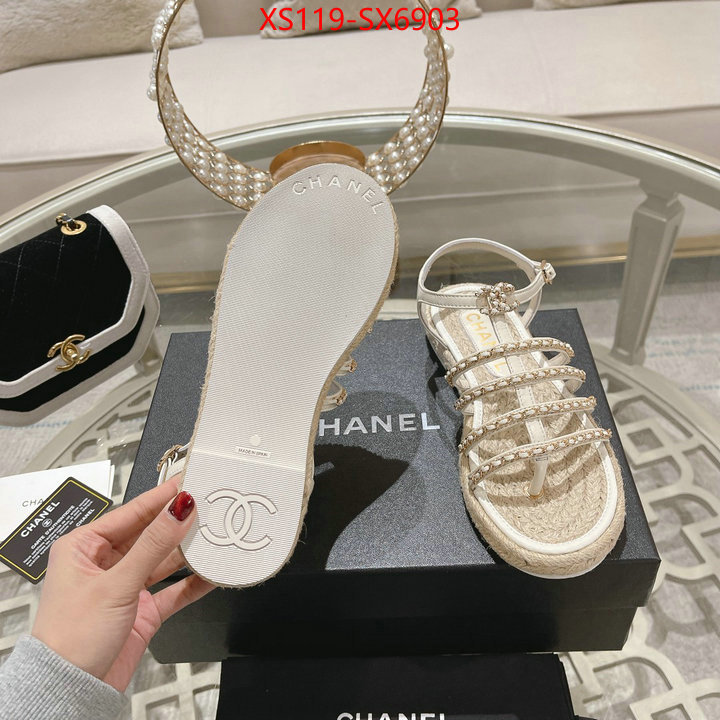 Women Shoes-Chanel fake high quality ID: SX6903 $: 119USD