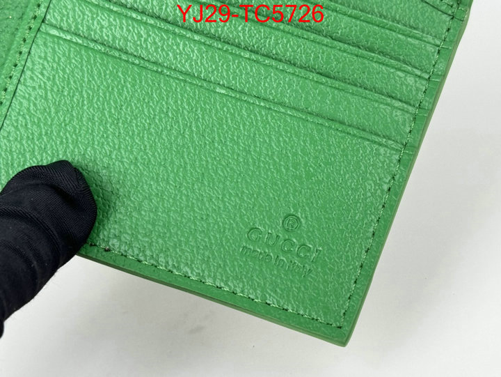 Gucci Bags(4A)-Wallet- best website for replica ID: TC5726 $: 29USD,