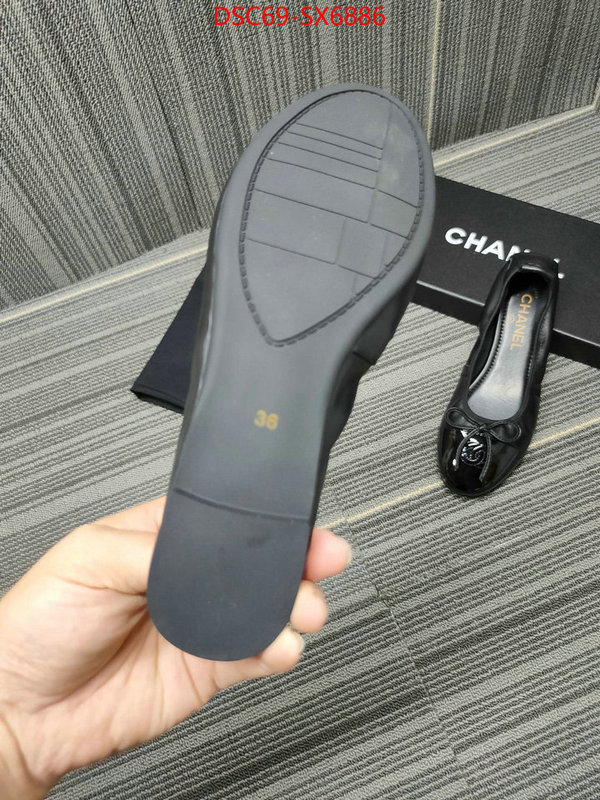 Women Shoes-Chanel the best quality replica ID: SX6886 $: 69USD