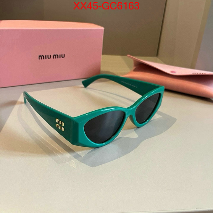 Glasses-Miu Miu high quality aaaaa replica ID: GC6163 $: 45USD