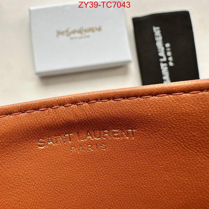 YSL Bags(4A)-Wallet- best replica 1:1 ID: TC7043 $: 39USD,