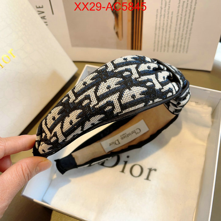 Hair band-Dior top quality fake ID: AC5845 $: 29USD