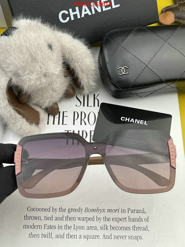 Glasses-Chanel is it ok to buy ID: GX8614 $: 42USD